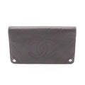 Chanel Chevron V Stitch · Bifold Wallet