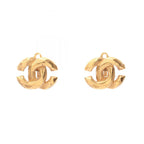 CHANEL COCO Mark Earring · Gold Plated