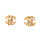 CHANEL COCO Mark Earring · Gold Plated