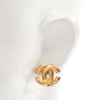 CHANEL COCO Mark Earring · Gold Plated