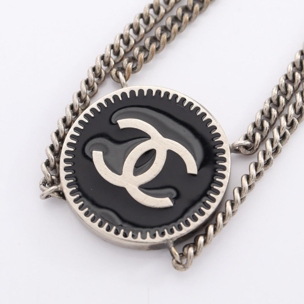 CHANEL Coco Medal · Stainless Steel Bracelet