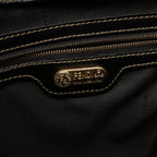 FENDI Pecan · Canvas & Leather Tote