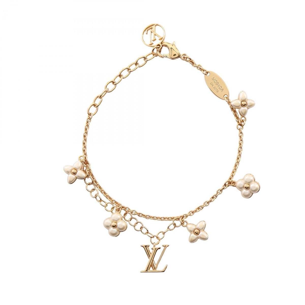 Louis Vuitton Floragram · Gold Plated