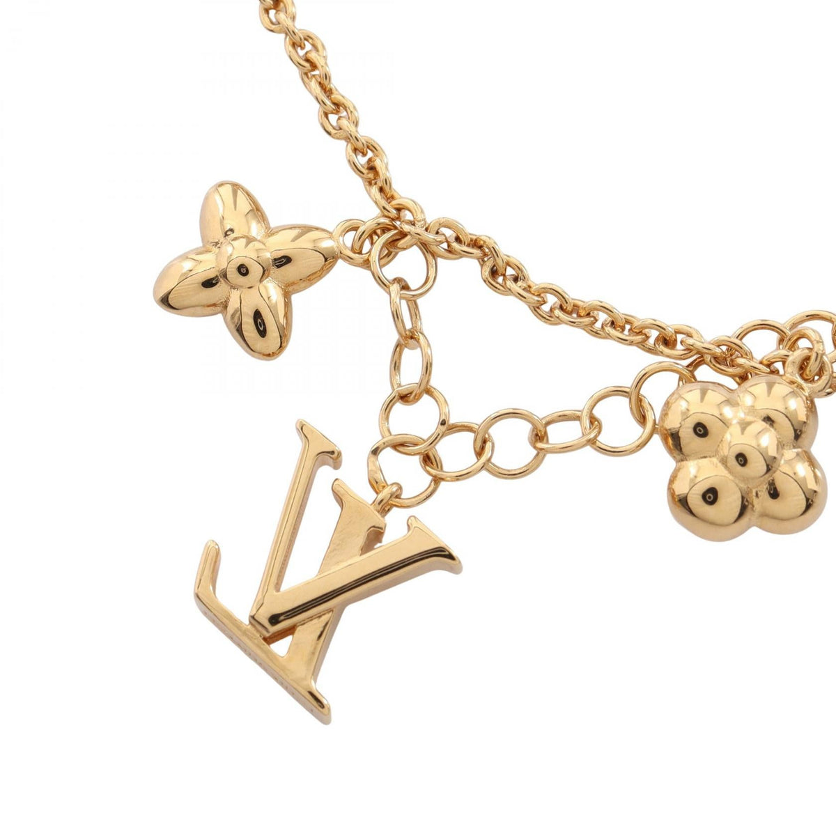 Louis Vuitton Floragram · Gold Plated