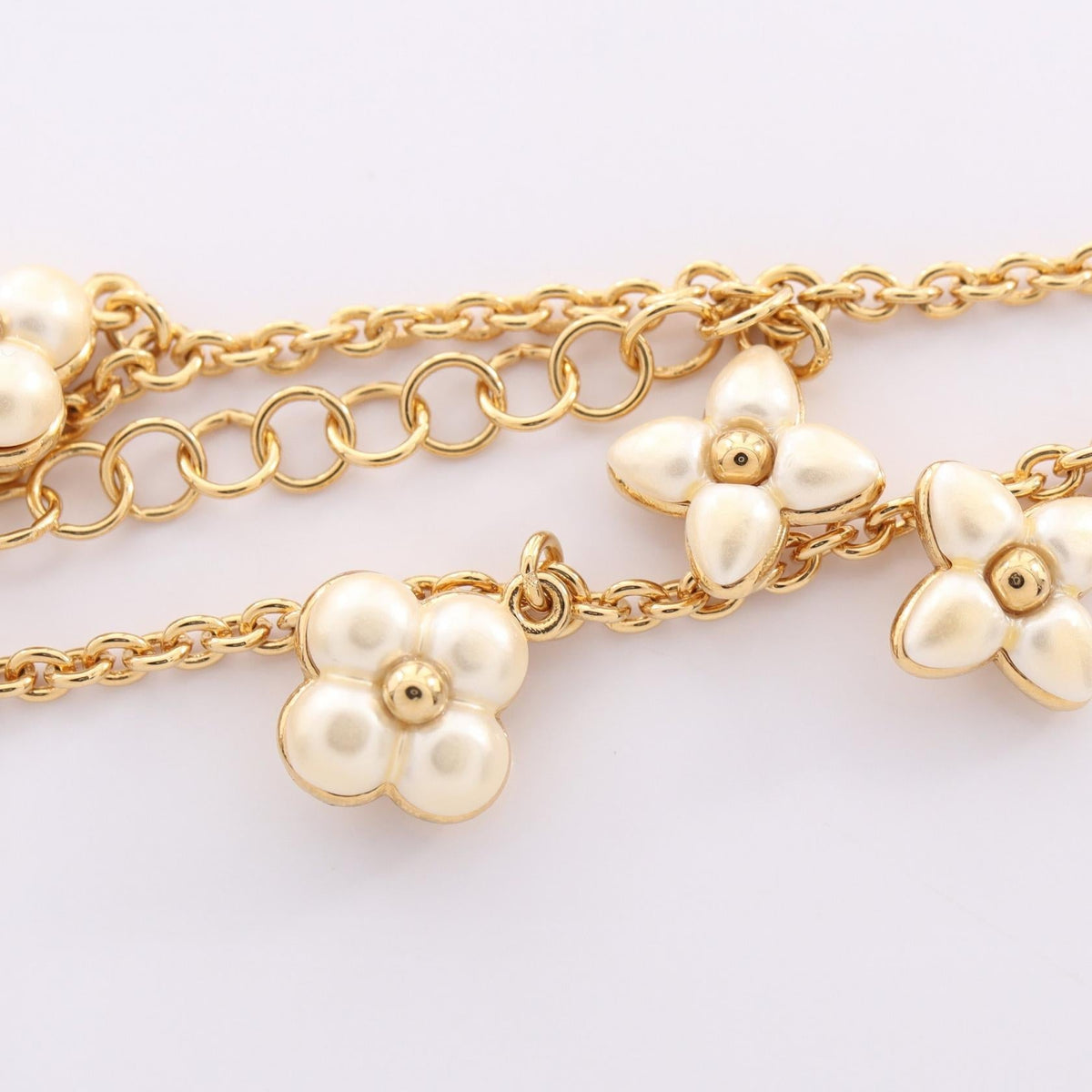 Louis Vuitton Floragram · Gold Plated