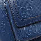 Gucci GG Embossed · Leather Belt Bag