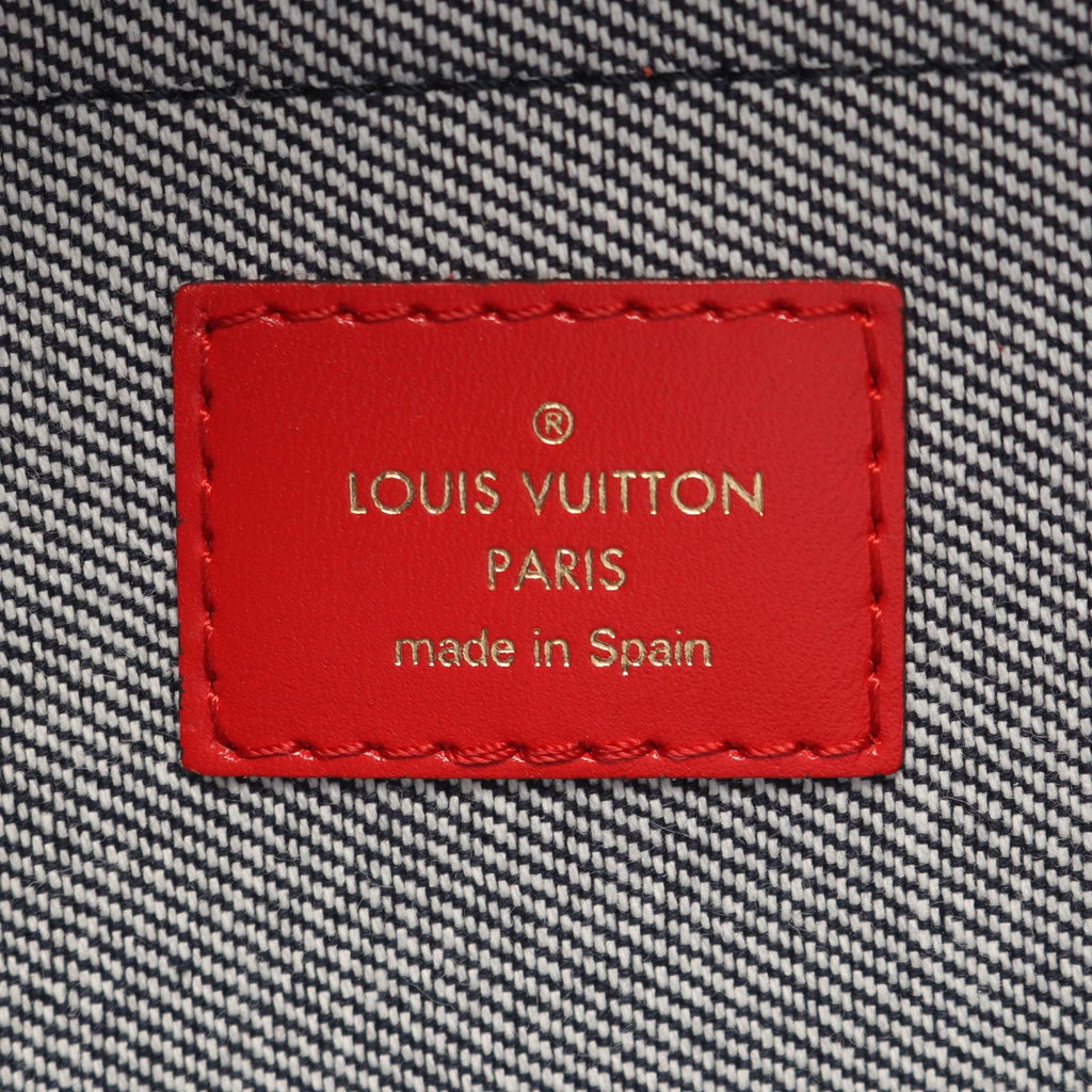 Louis Vuitton Palm Springs Mini · Monogram Denim