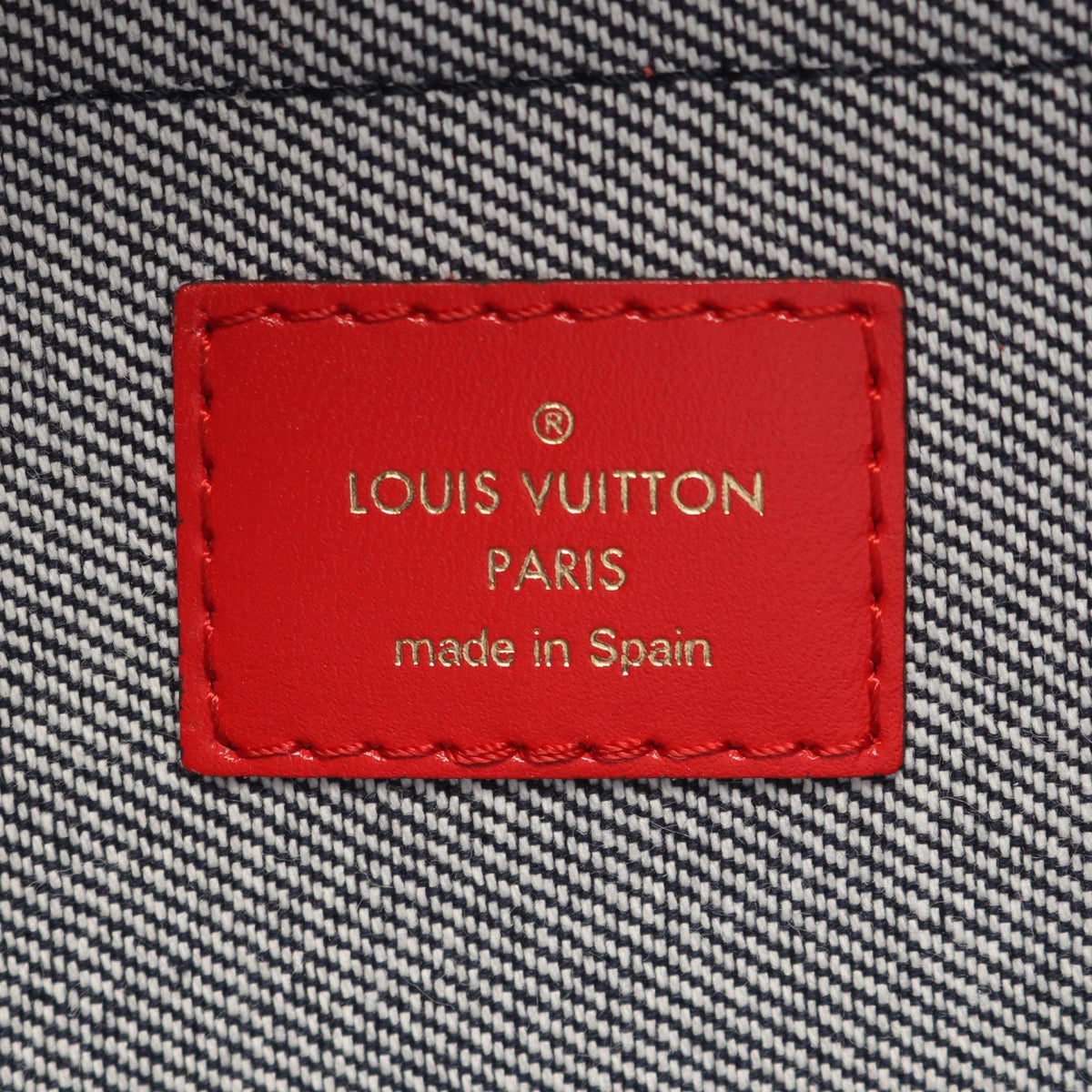 Louis Vuitton Palm Springs Mini · Monogram Denim