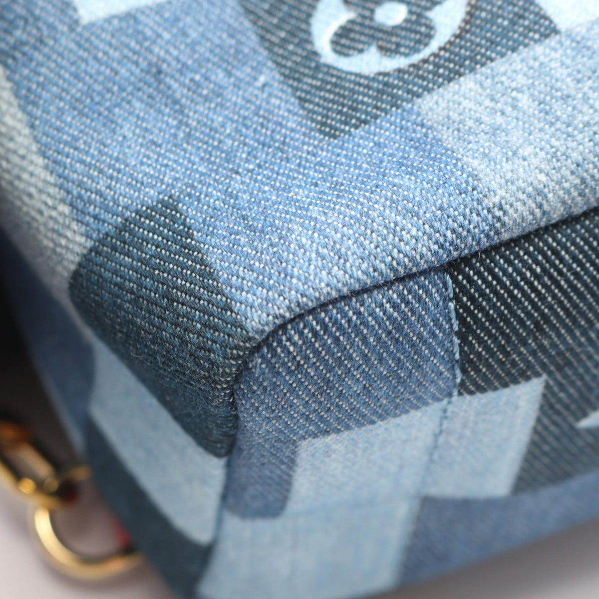Louis Vuitton Palm Springs Mini · Monogram Denim