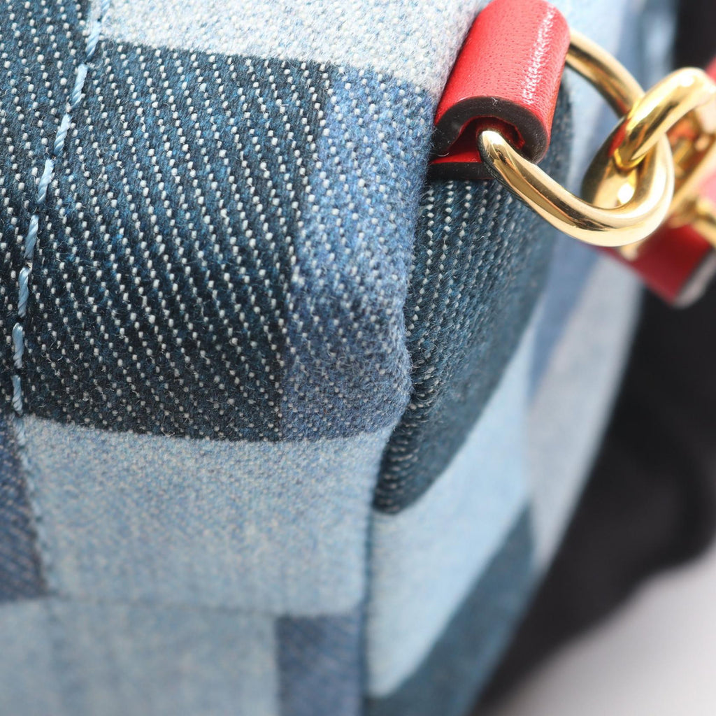 Louis Vuitton Palm Springs Mini · Monogram Denim