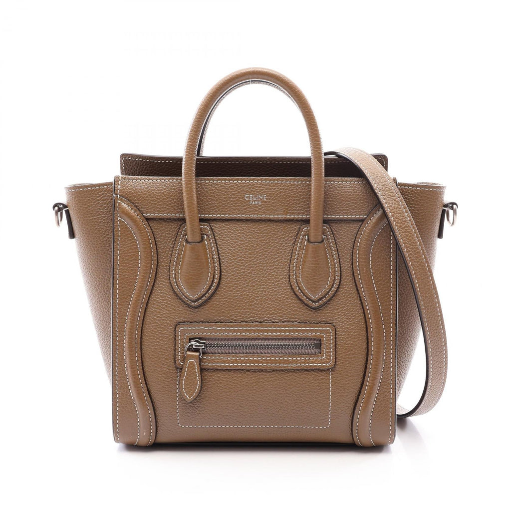 CELINE Luggage Nano Shopper · Leather