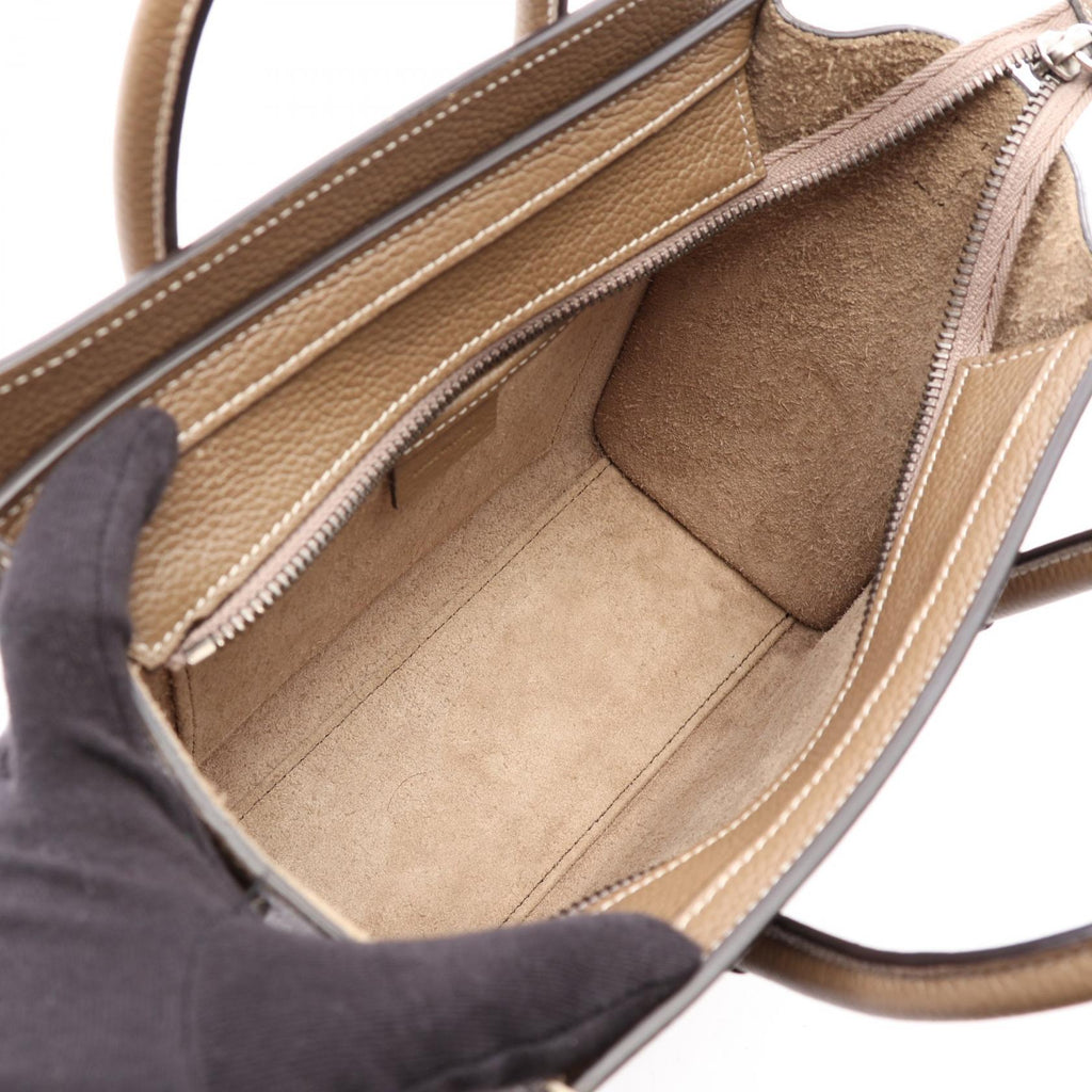 CELINE Luggage Nano Shopper · Leather
