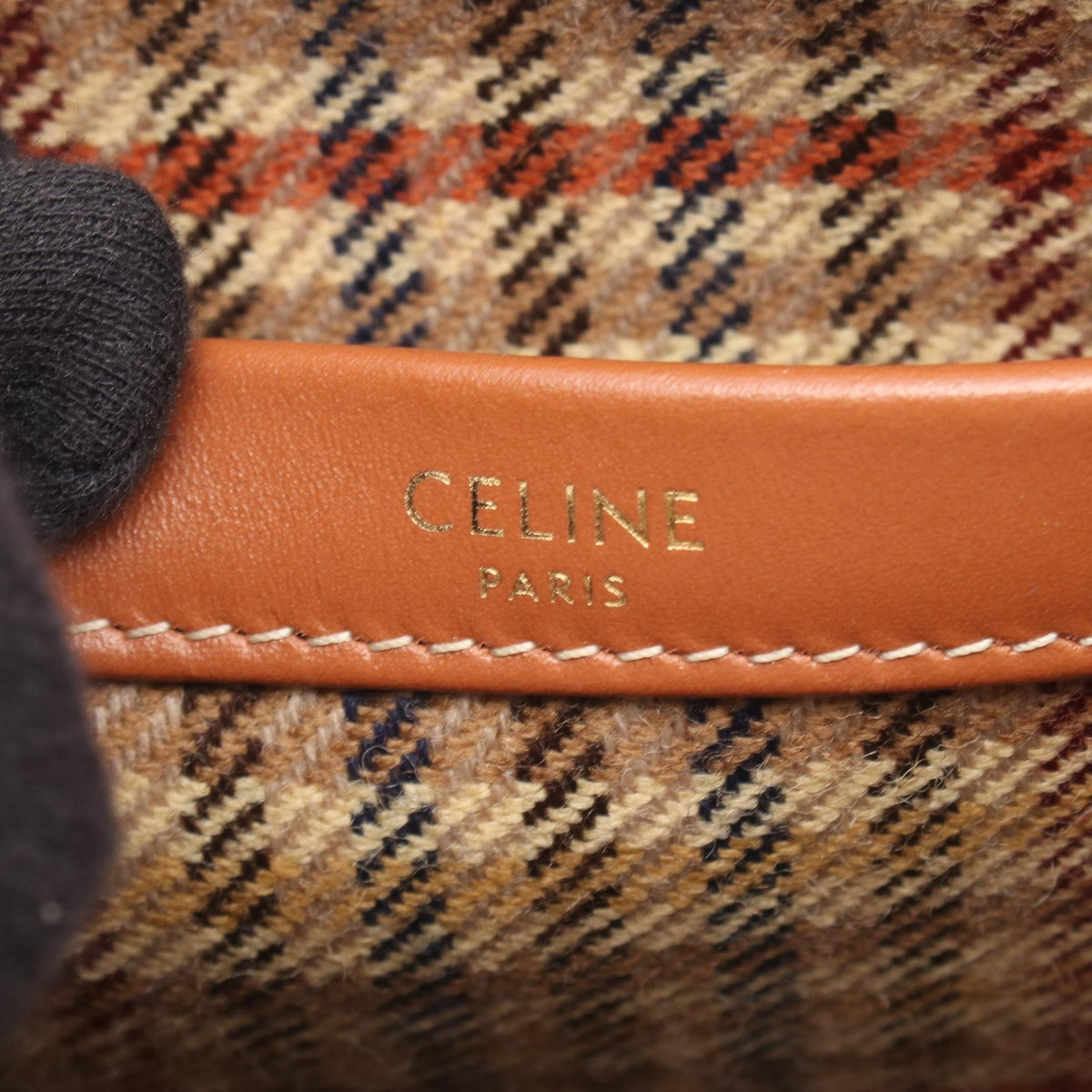 Celine Small Cabas Thais · Fabric Leather