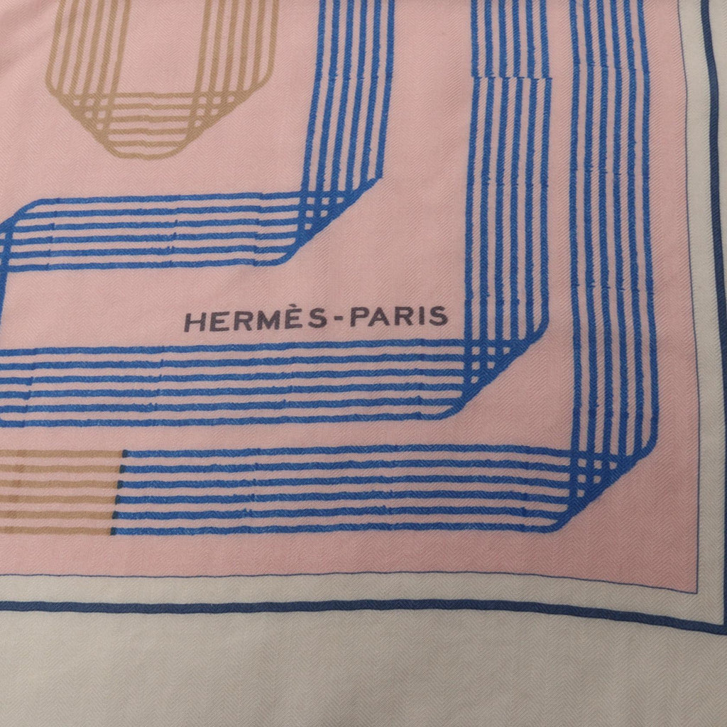 Hermès Rubans · Silk Cashmere · Carré 140