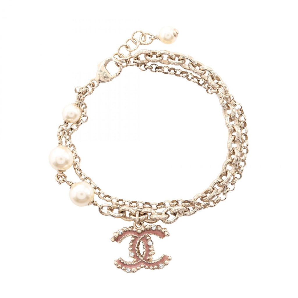 Chanel Coco Mark · Pearl Bracelet