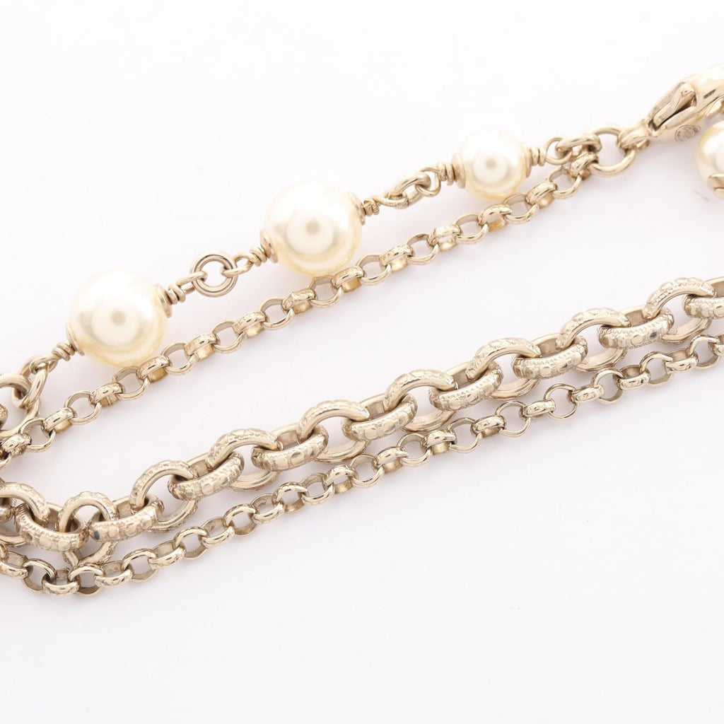 Chanel Coco Mark · Pearl Bracelet