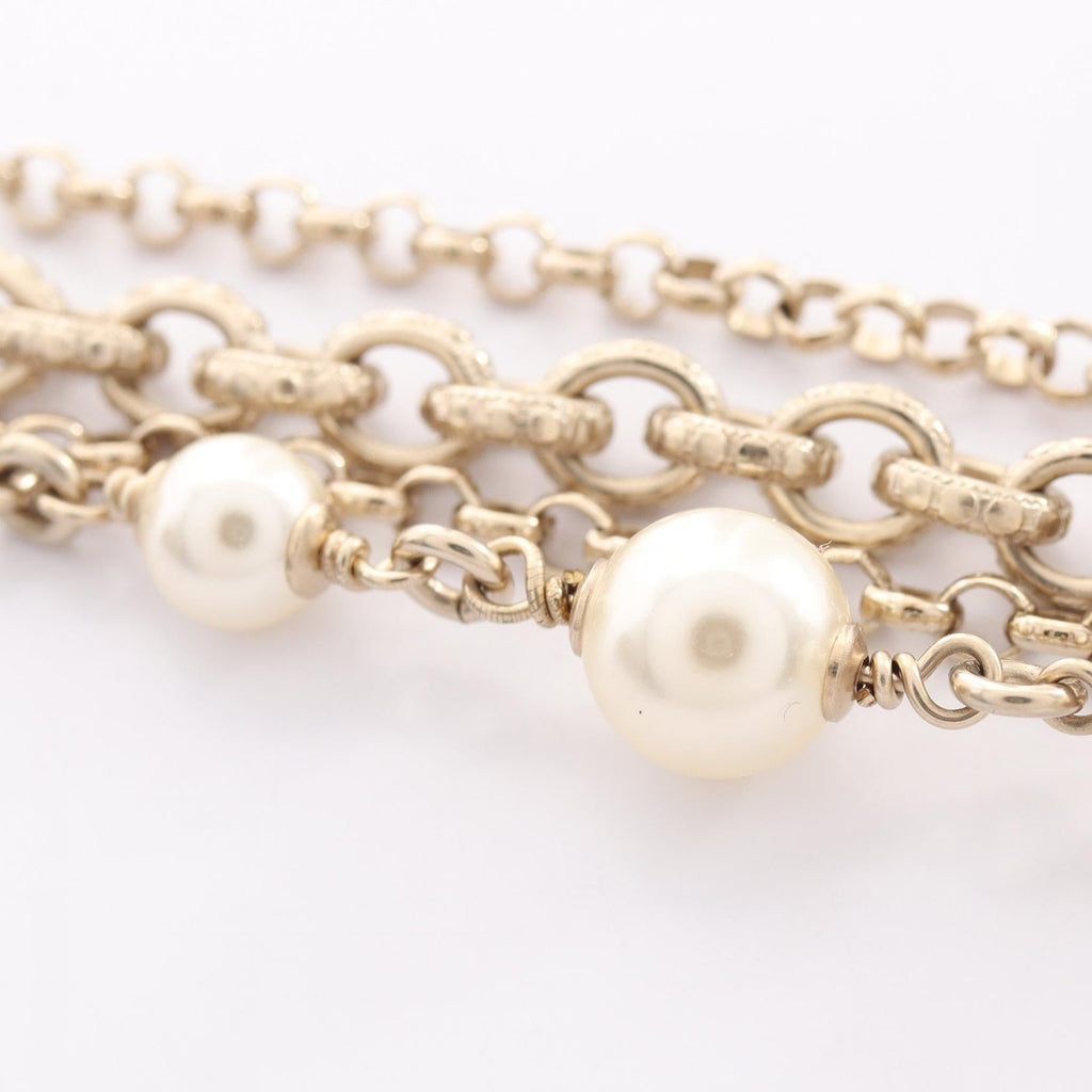 Chanel Coco Mark · Pearl Bracelet