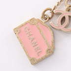 Chanel CC Logo Necklace · Gold Plated
