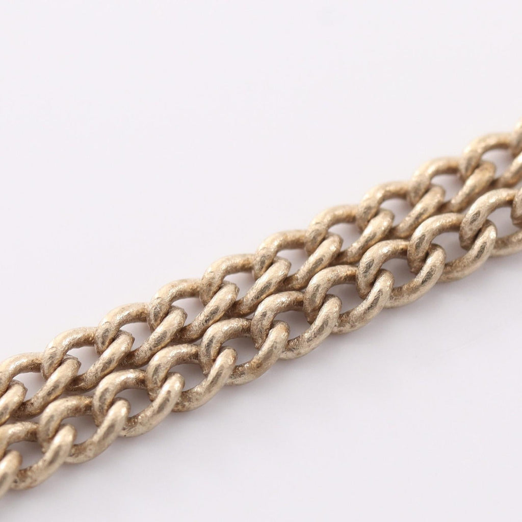 Chanel CC Logo Necklace · Gold Plated