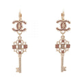Chanel CC Key Motif · Crystal Embellished