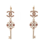 Chanel CC Key Motif · Crystal Embellished