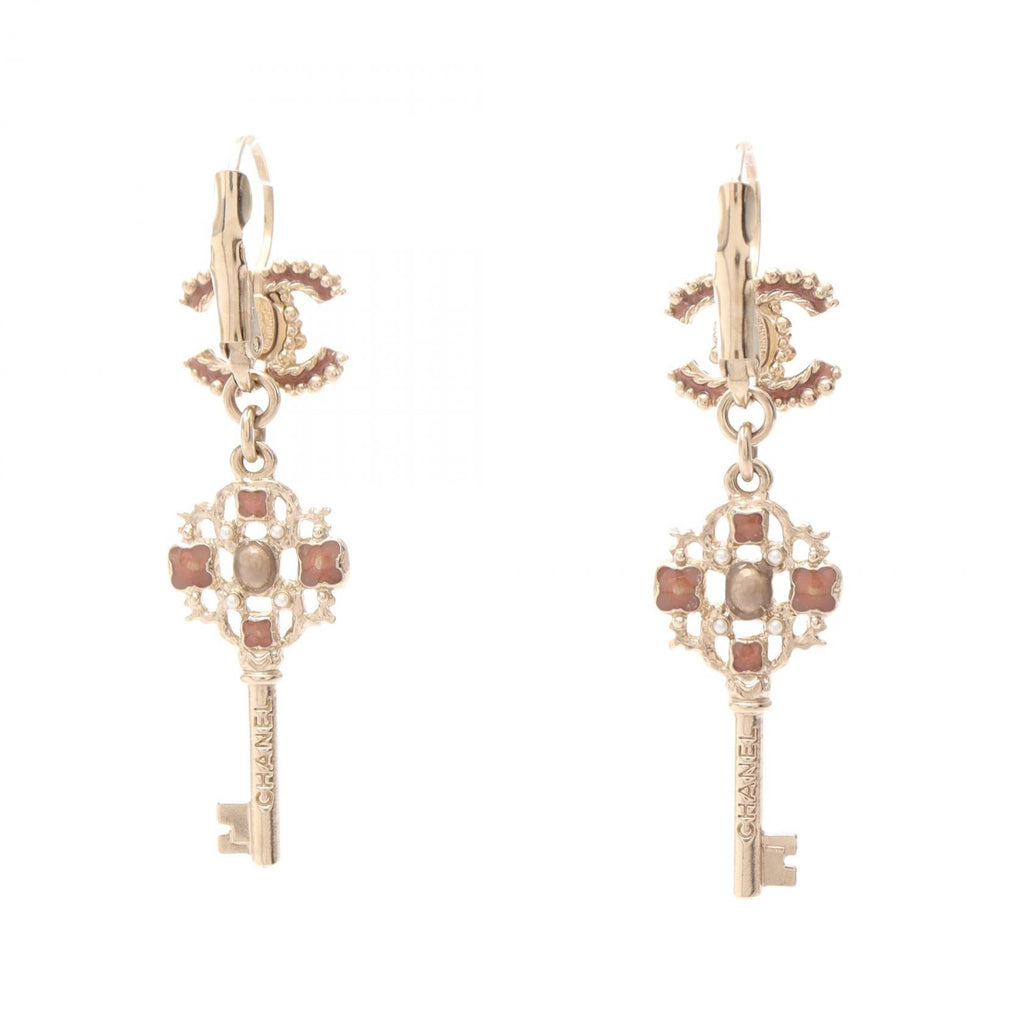 Chanel CC Key Motif · Crystal Embellished