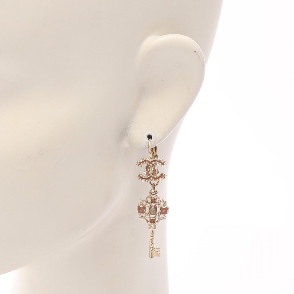 Chanel CC Key Motif · Crystal Embellished