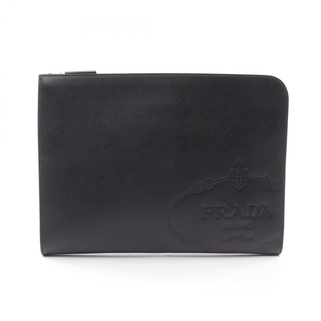 Prada Saffiano Travel · Business Clutch