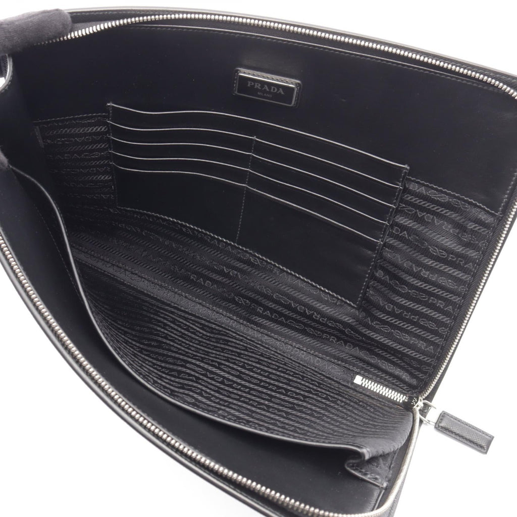 Prada Saffiano Travel · Business Clutch