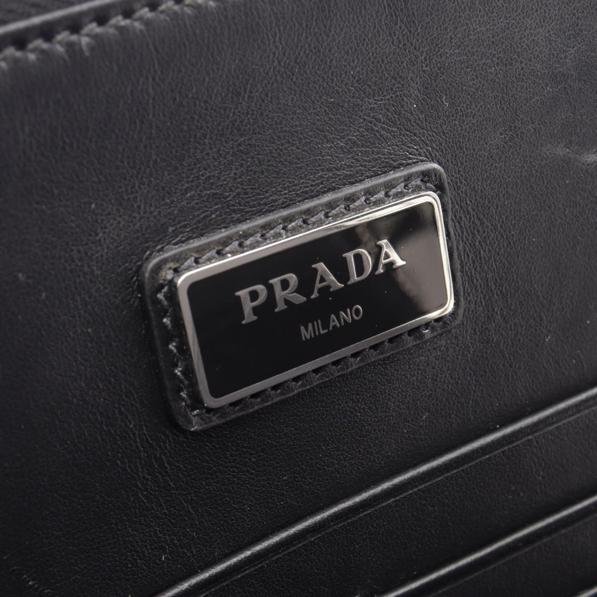 Prada Saffiano Travel · Business Clutch