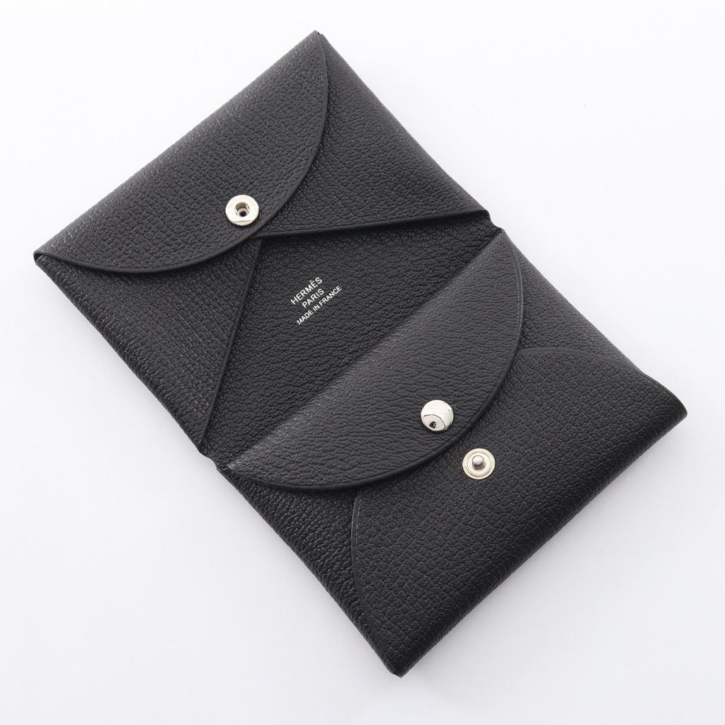 Hermès Calvi Duo · Chèvre Leather