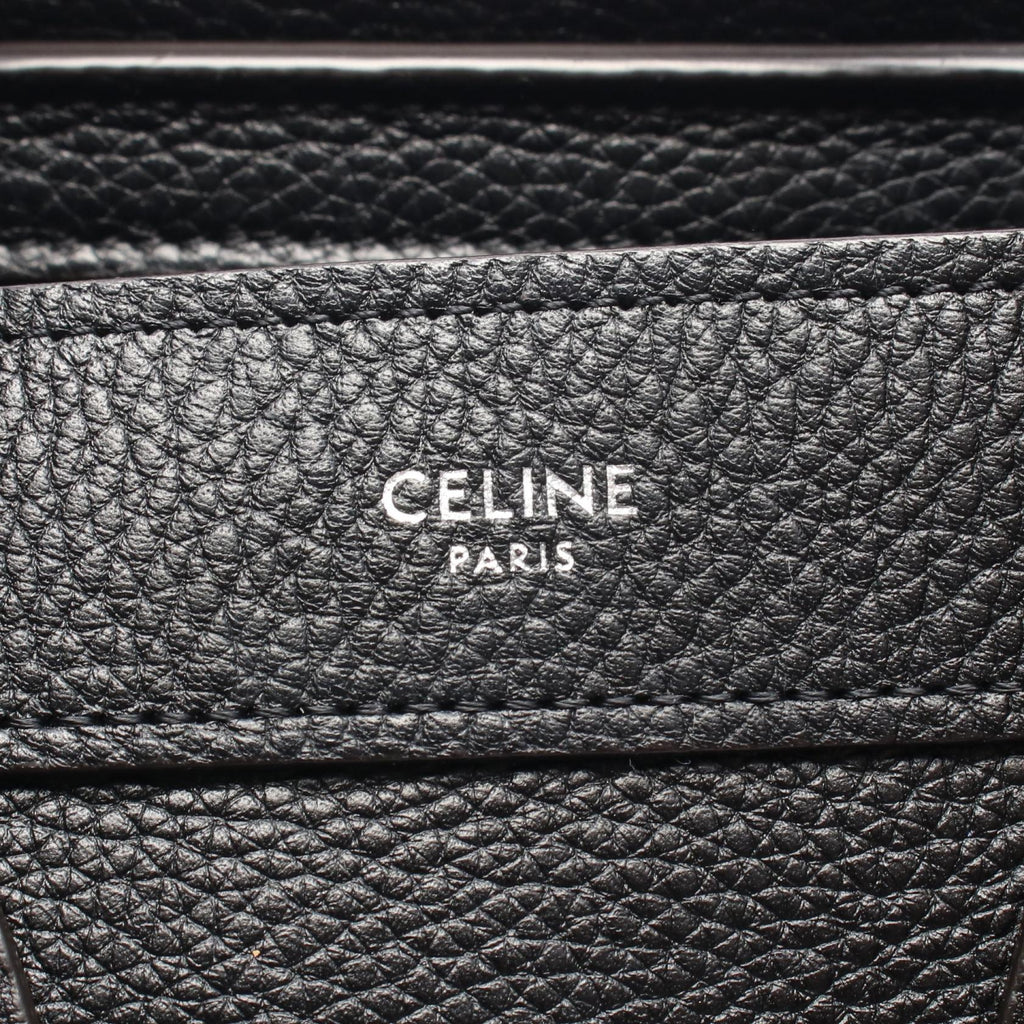 CELINE Luggage Nano Shopper · Leather