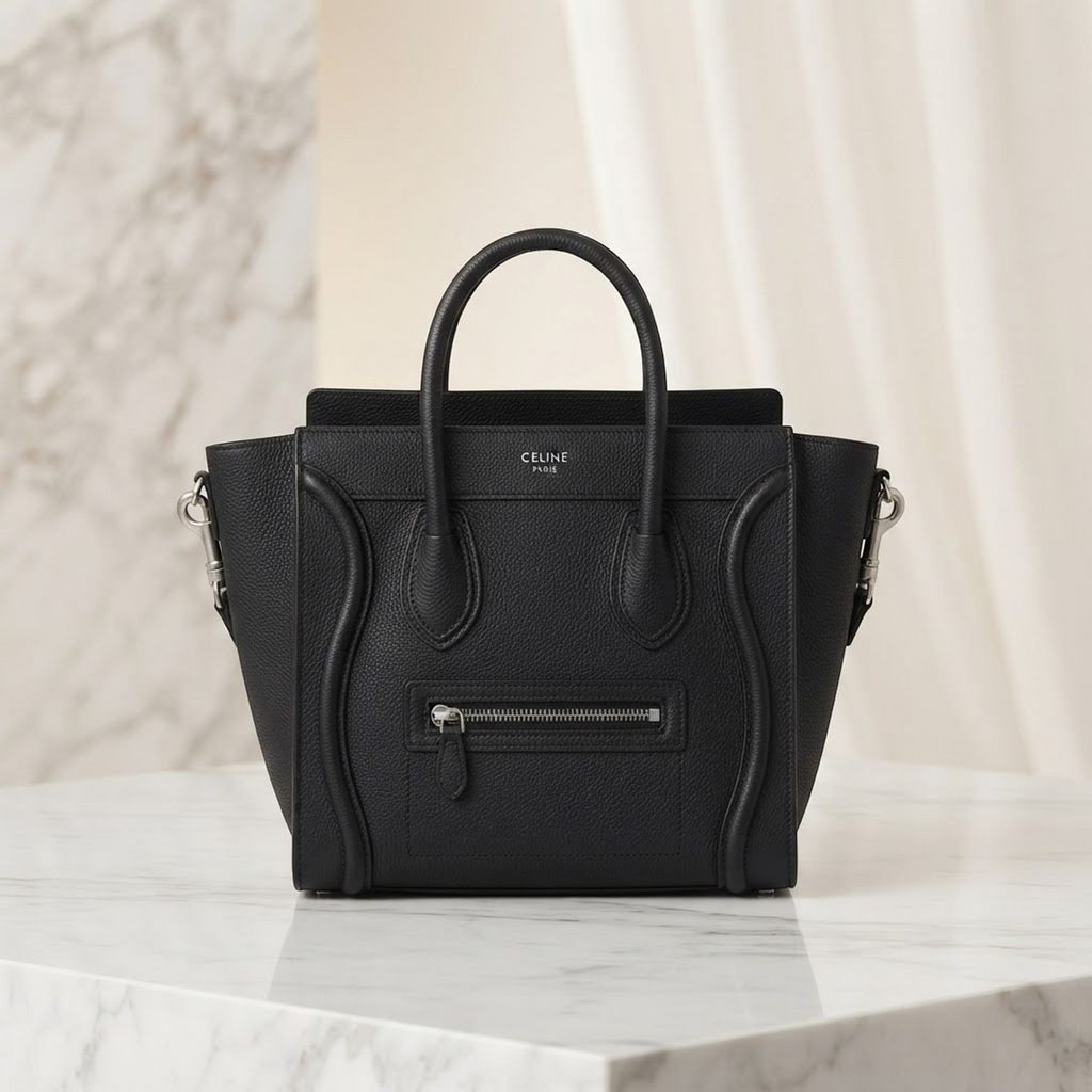 CELINE Luggage Nano Shopper · Leather