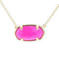 Kendra Scott Gold-tone "Elisa" Choice of Gemstone Necklace