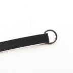 CHANEL Logo Plate Belt · Leather