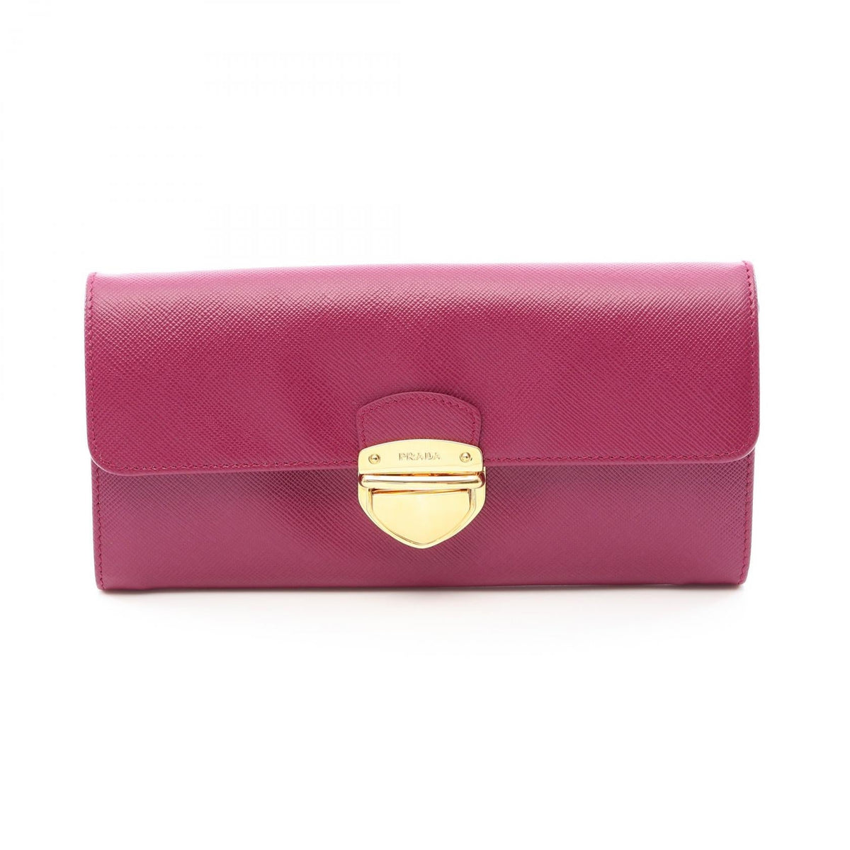 Prada Saffiano · Long Wallet