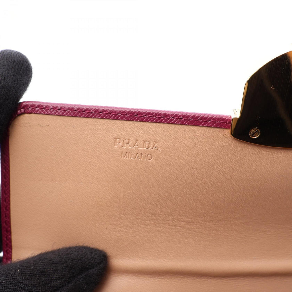 Prada Saffiano · Long Wallet