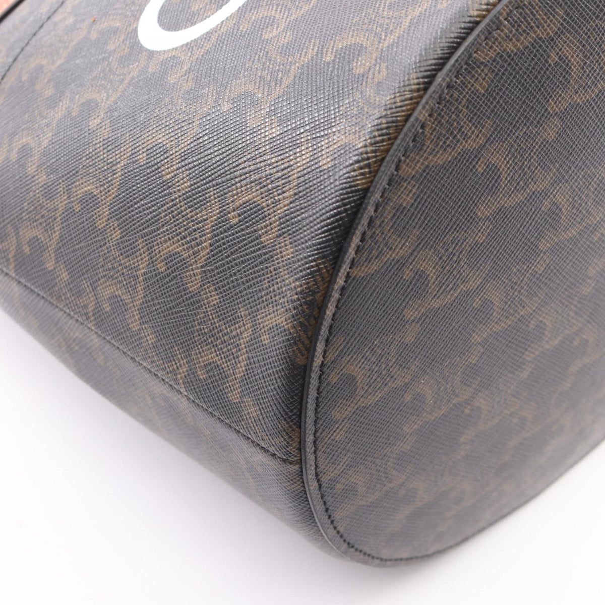 Celine Triomphe Bucket · Coated Canvas