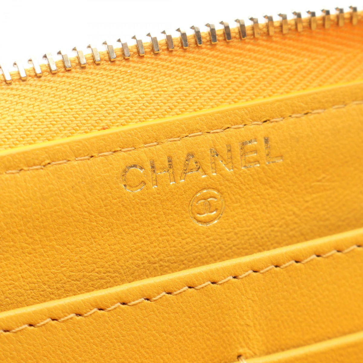CHANEL Matelassé Wallet · Lambskin