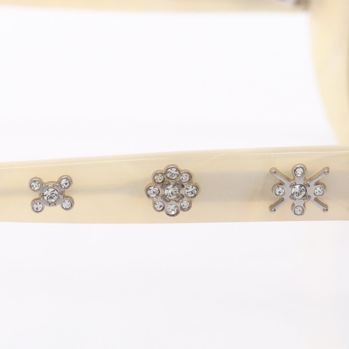 Chanel COCO · Rhinestone Sunglasses