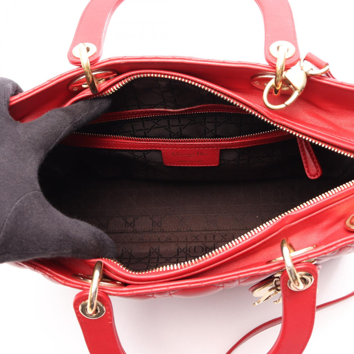 Dior Lady Christian Dior · Large · Leather
