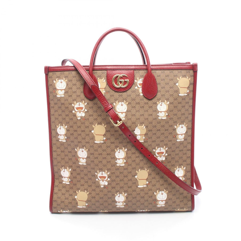 Gucci Doraemon · GG Supreme Tote