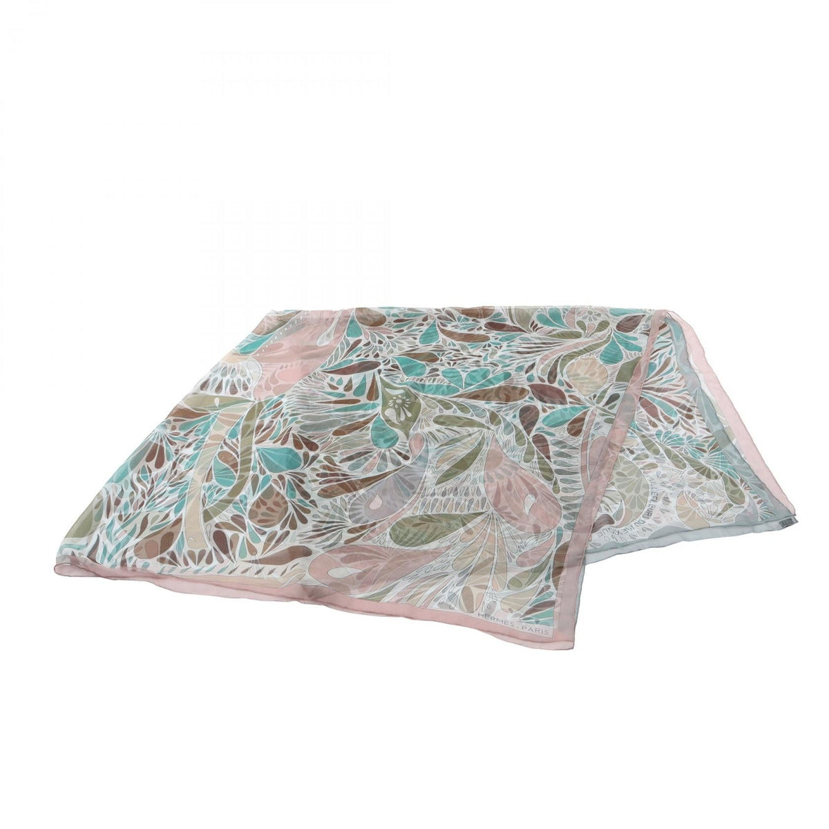 Hermès Millefleurs du Mexique · Silk Chiffon