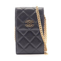 Chanel · Matelassé · Lambskin Phone Case