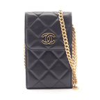 Chanel · Matelassé · Lambskin Phone Case