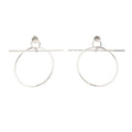 Hermès Loop · Sterling Silver Earrings
