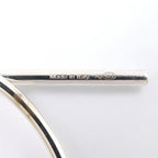 Hermès Loop · Sterling Silver Earrings
