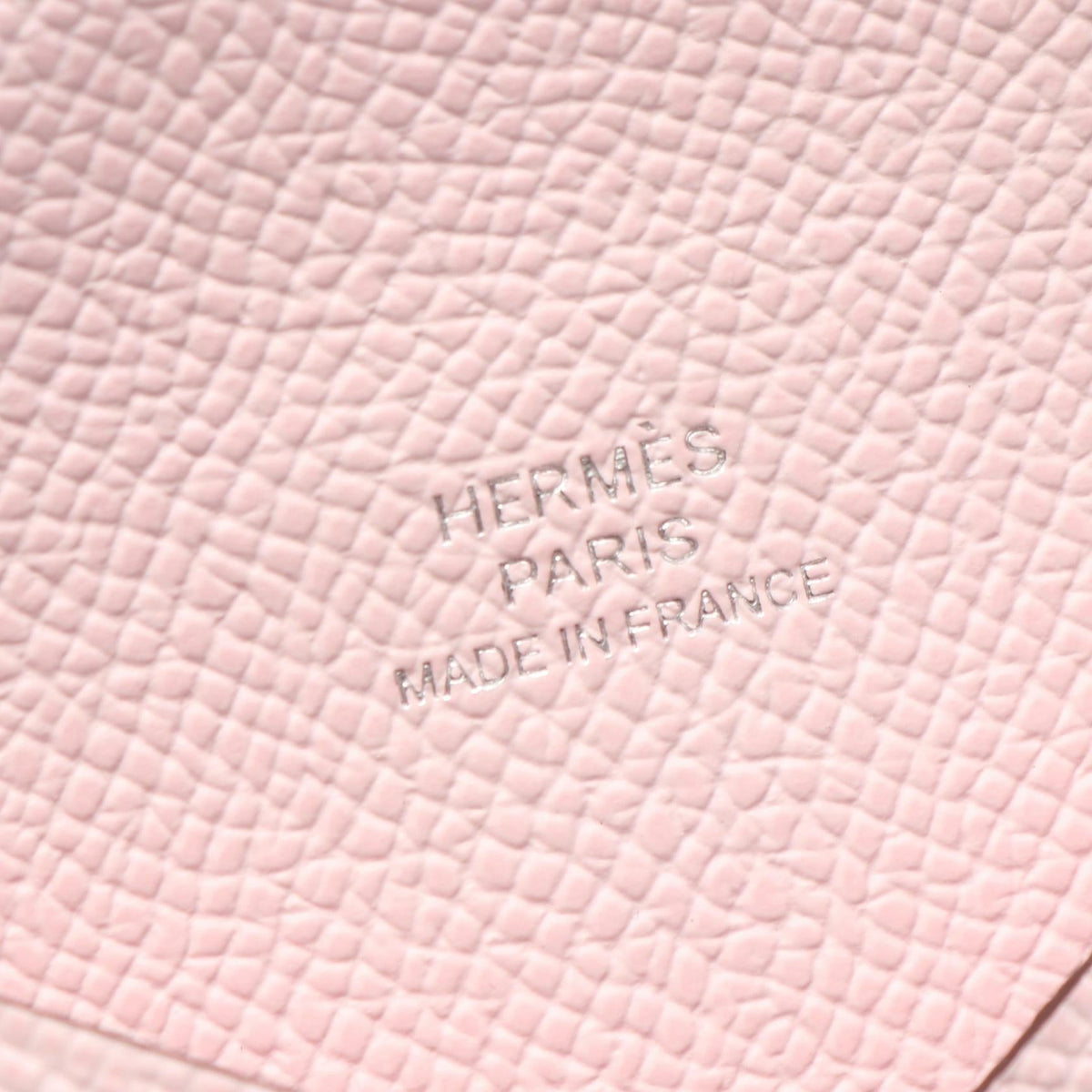 Hermès Calvi · Epsom Leather · Rose Eglantine
