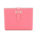 Hermès Bearn · Chèvre · Rose Azalée