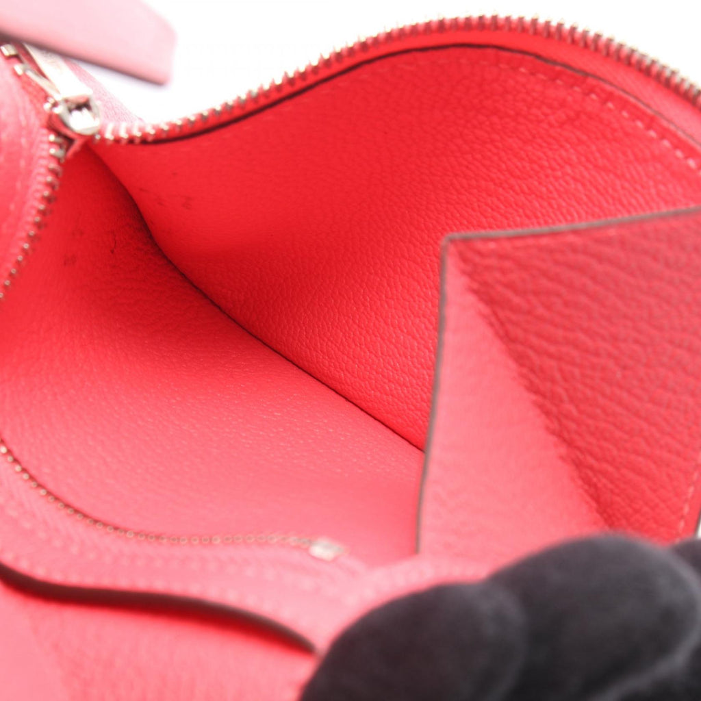 Hermès Bearn · Chèvre · Rose Azalée